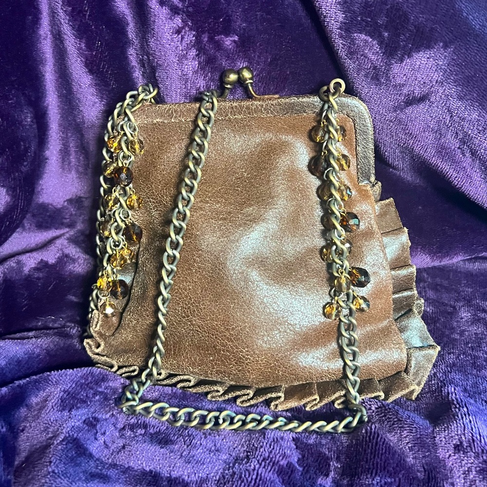 LIZ SOTO | Vintage Beaded Strap Purse
